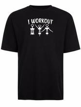 Load image into Gallery viewer, I Work Out (Tank and Tee)
